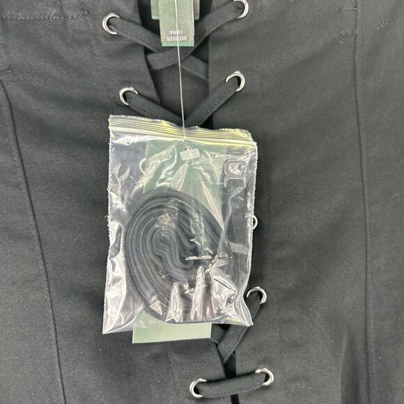 Wild Fable Women's Twill Tube Bodycon Dress Black Size Medium - Picture 8 of 13